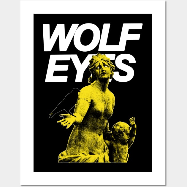 Wolf Eyes alternative indie rock Wall Art by Joko Widodo